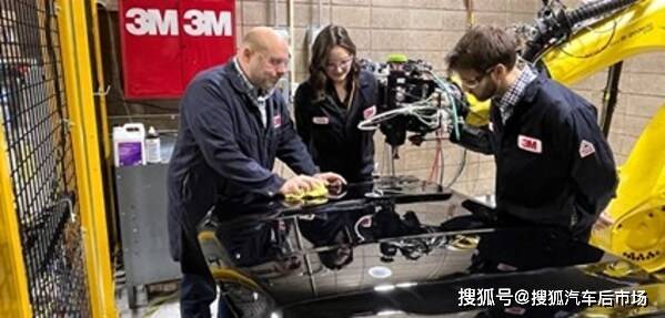 3M與通用汽車聯(lián)手<strong></p>
<p>汽車凹陷修復(fù)</strong>，自動(dòng)化漆面修復(fù)技術(shù)革新汽車生產(chǎn)線！:汽車凹陷修復(fù)